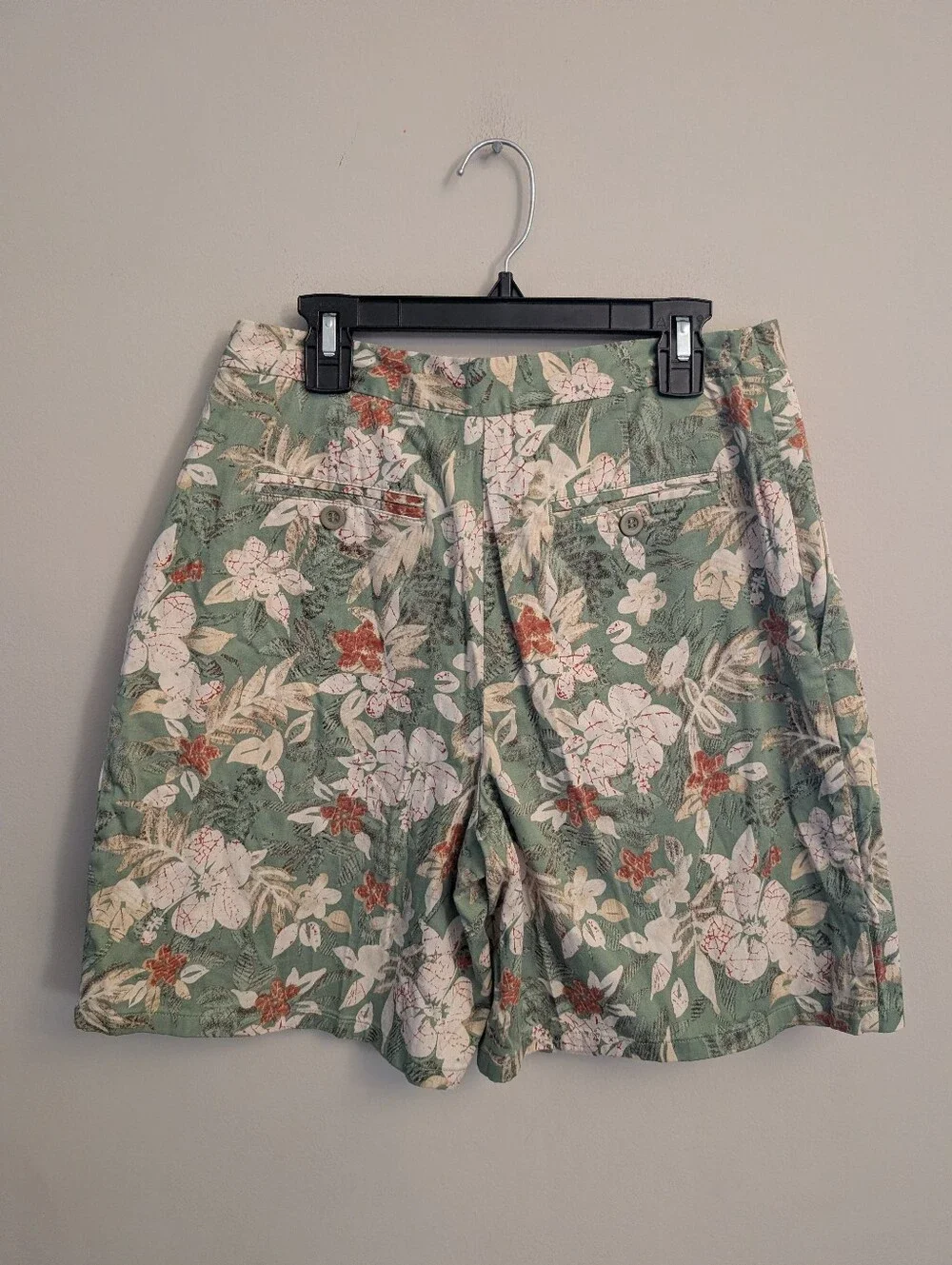Charter Club Green Floral Golf Skort Size 4